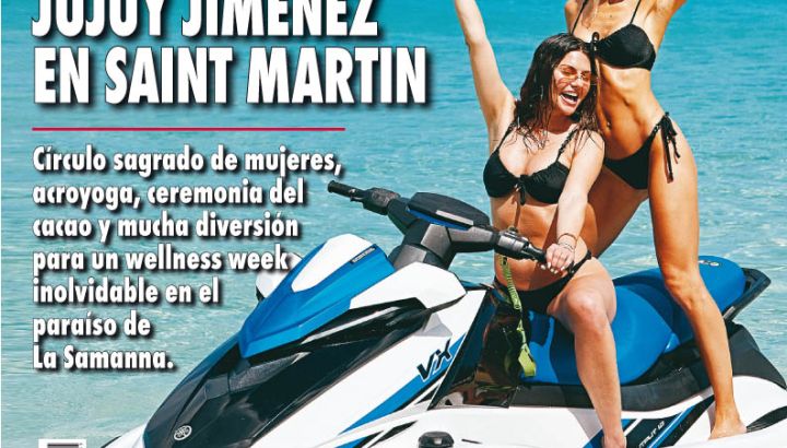 Cale Ruggeri y Jujuy Jiménez en Saint Martin 