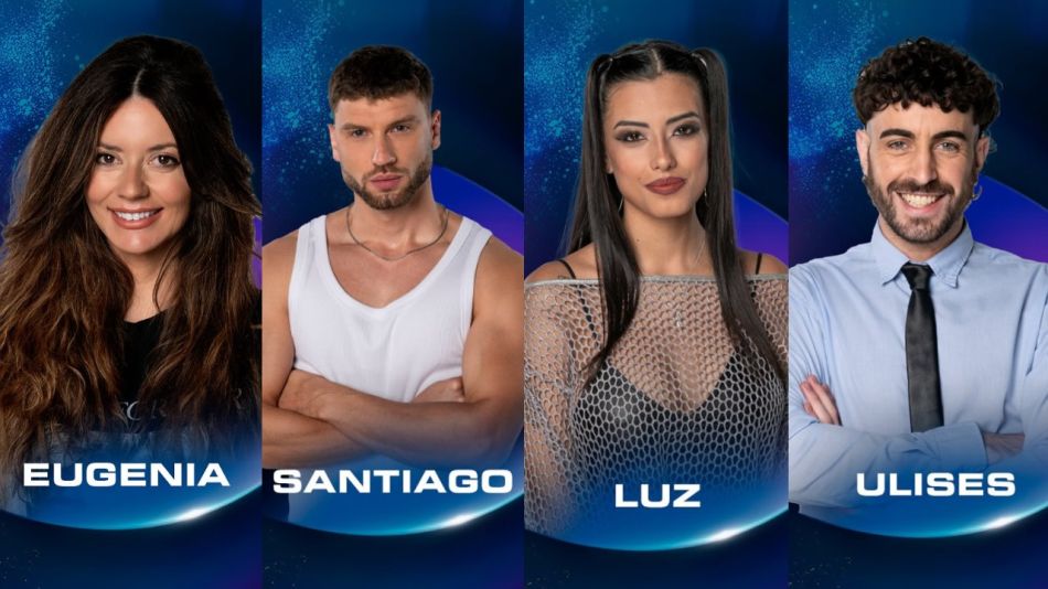 Eugenia, Tato, Luz y Ulises, los semifinalistas de Gran Hermano