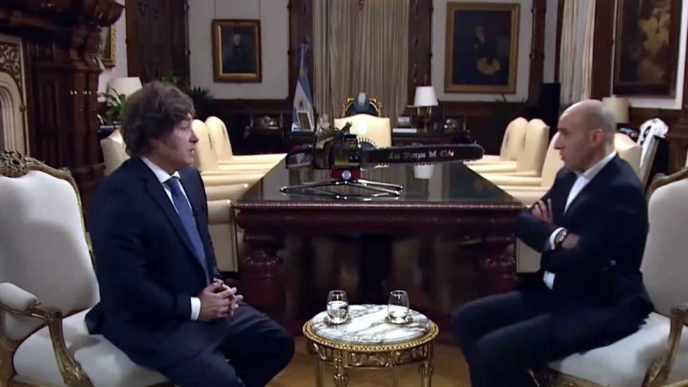 Javier Milei LN+ 20250619