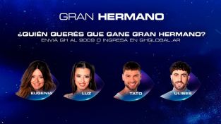 Los cuatro finalistas de Gran Hermano