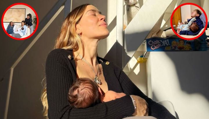 Jimena Barón presentó a su bebé Arturo con fotos familiares: "No existe palabra que describa lo que siento"