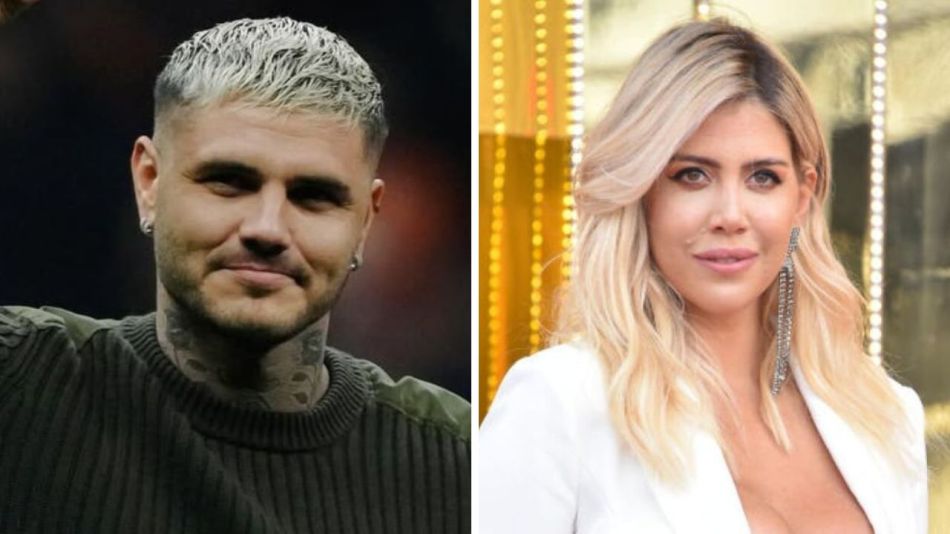 Mauro Icardi y Wanda Nara