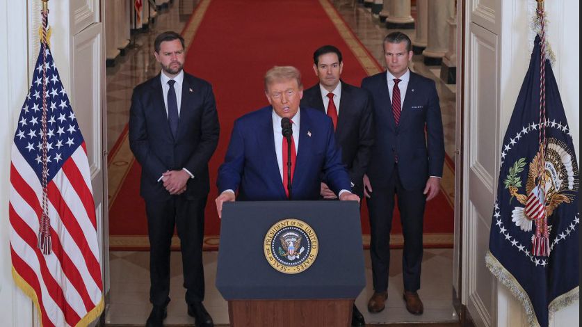 Trump, en cadena nacional.