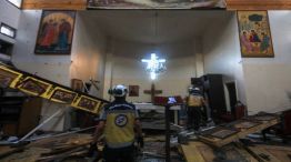 Ataque terrorista en una iglesia de Siria