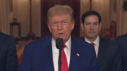 Donald Trump, por cadena nacional.