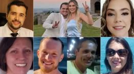 Víctimas del accidente en globo en Brasil