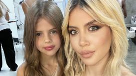 Wanda Nara compartió en sus redes el conmovedor gesto de Francesca Icardi: "Se lo prometí"