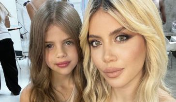 Wanda Nara y Francesca 