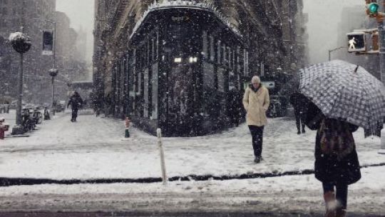 Alerta amarilla por nieve: el SMN emitió un aviso para el sudoeste de Santa Cruz