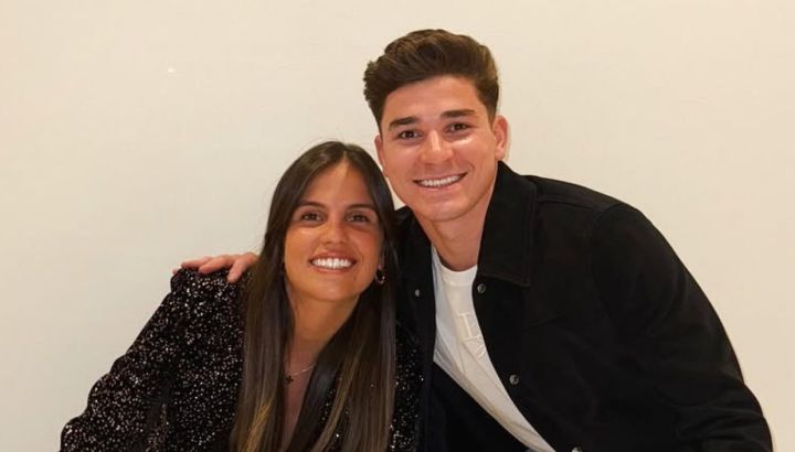 Julián Álvarez y Emilia Ferrero van a ser papás: así fue el anuncio durante el Mundial de Clubes
