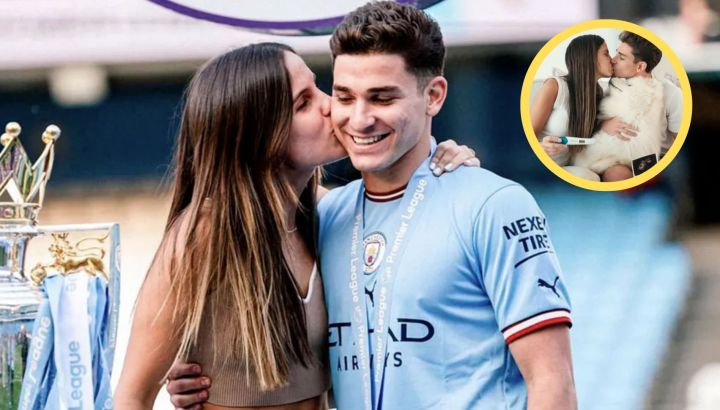 La emotiva publicación de Julián Álvarez para celebrar el embarazo de Emilia Ferrero: "Nuevo equipo titular"
