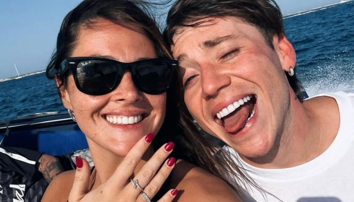 Paulo Londra le pidió casamiento a Martina Quetglas Boj en Ibiza: las románticas fotos