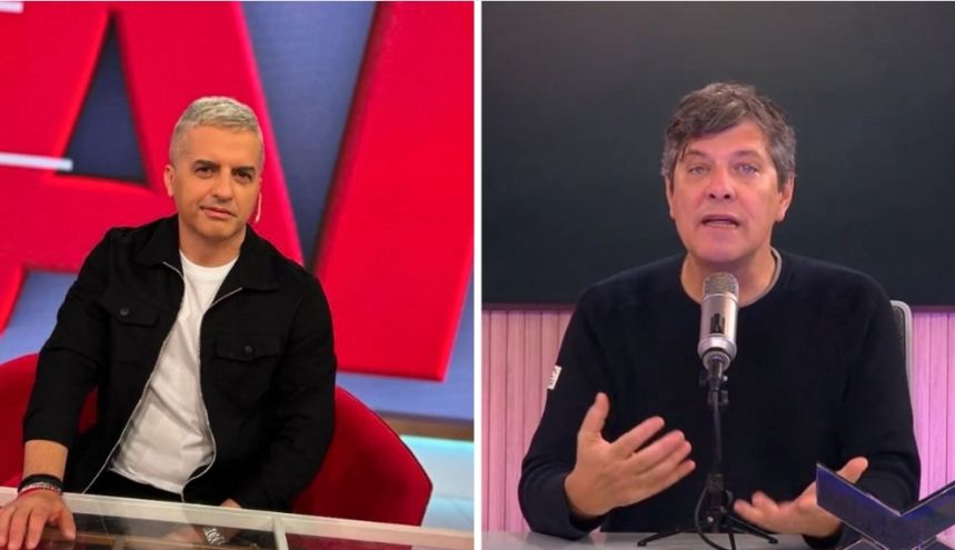 Ángel de Brito y Mario Pergolini
