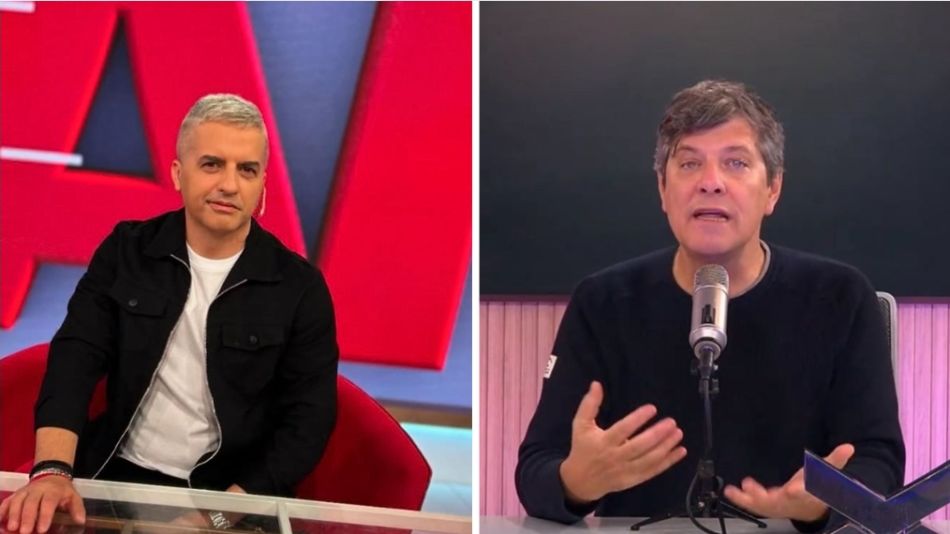 Ángel de Brito y Mario Pergolini