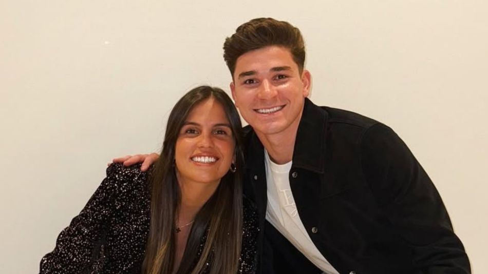Julián Álvarez y Emilia Ferrero