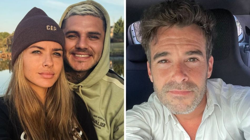 Mauro Icardi, China Suárez y Nicolás Cabré