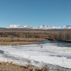 Malargüe registró la temperatura más baja del país.