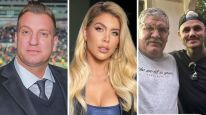 Maxi López, Wanda Nara, Mauro Icardi y su padre