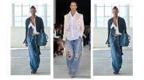 Tendencia de jeans que se arrastran: Gucci, Versace y Ralph Lauren ya lo establecieron