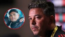 Marcelo Gallardo y Maxi Salas
