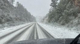 Nieva en Buenos Aires