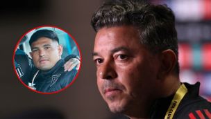 Marcelo Gallardo y Maxi Salas