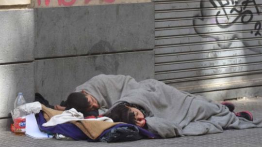 Ola Polar: dónde llamar si se encuentran personas en situación de calle