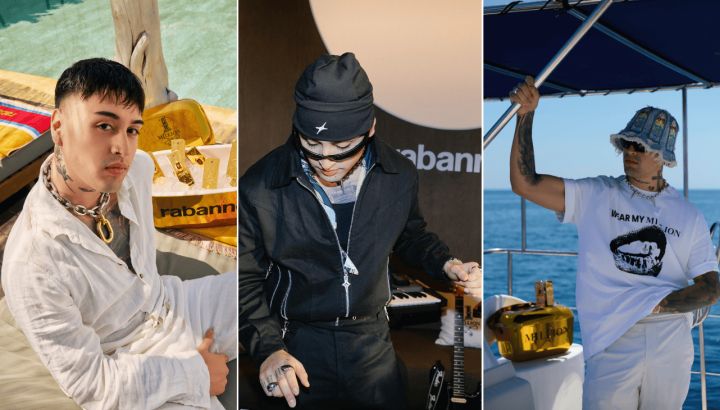 Tiago PZK deslumbró en Ibiza: cómo fue el viaje junto a estrellas de la música y la moda