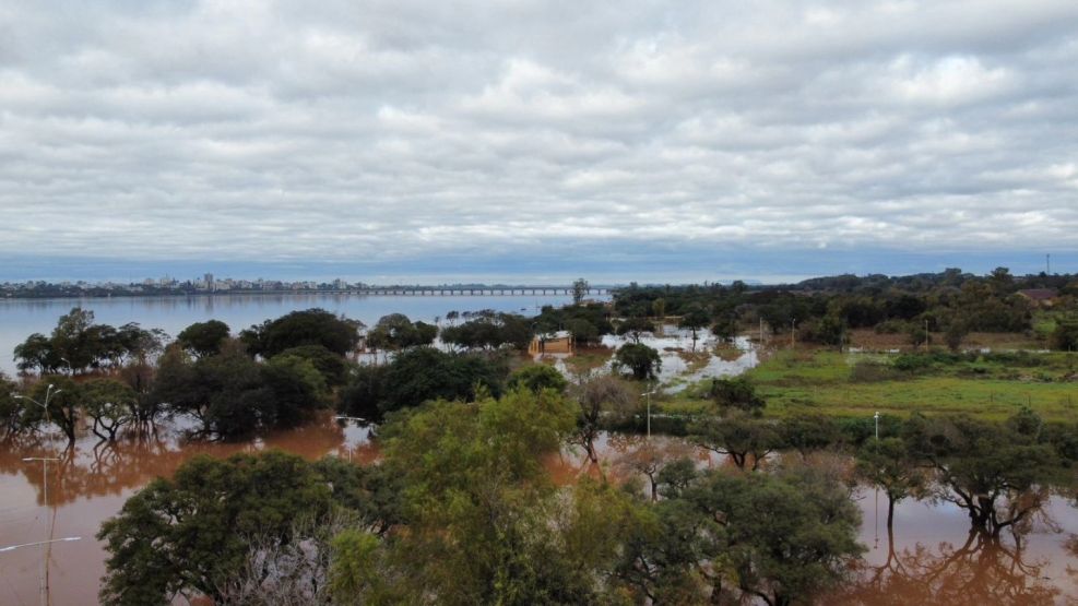 Crecida del río Uruguay