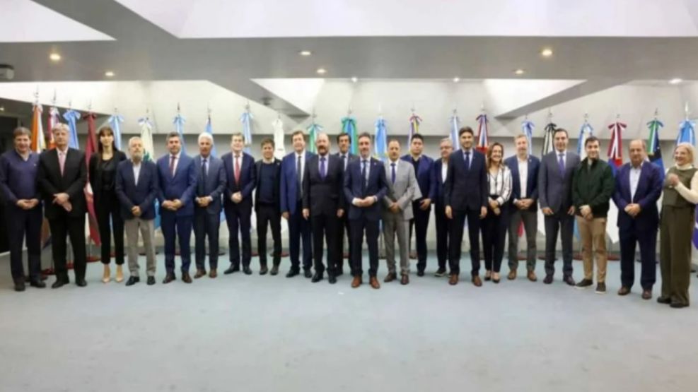 Los gobernadores se reúnen en el Consejo Federal de Inversiones 