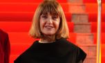 Carola Reyna deslumbró con un look total black con túnica y apto invierno en los Martín Fierro de Teatro 2025