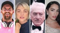 Lionel Messi, Araceli González, Robert de Niro y Lali Espósito