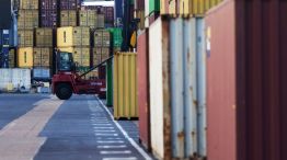 UK Shipping at Felixstowe Port as Tariff War Roils Global Markets