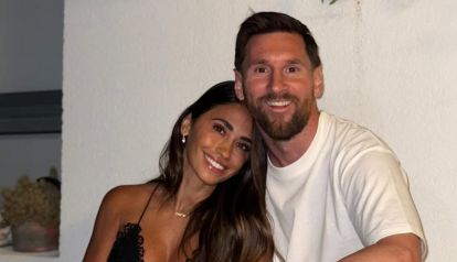 Lionel Messi y Antonela Roccuzzo