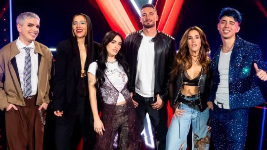 La Voz Argentina, Miranda, Lali Espósito, Nicolás Occhiato, Soledad Pastorutti, Luck Ra