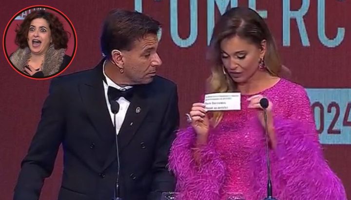 El imperdonable blooper en los Martín Fierro de Teatro que involucró a Paola Barrientos: "Nos equivocamos de sobre"