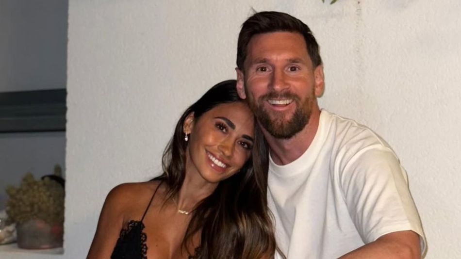 Lionel Messi y Antonela Roccuzzo