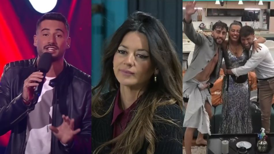 Nico Occhiato, Eugenia Ruiz y los tres finalistas de Gran Hermano