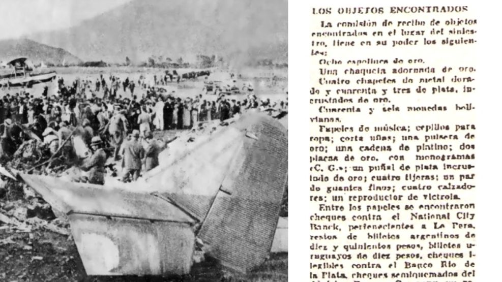 Objetos avión Gardel