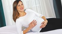 Carolina Amoroso muestra su panza, embarazada de 7 meses
