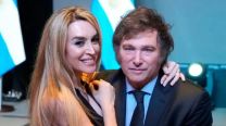 Fátima Florez y Javier Milei