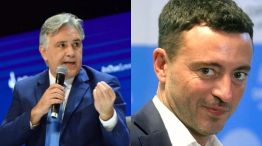 Martín Llaryora y Rodrigo de Loredo