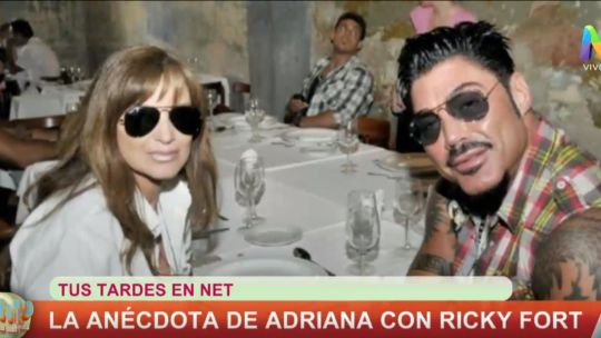 Adriana Salgueiro y Ricardo Fort