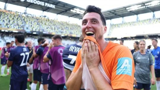 Sebastián Ciganda, jugador del Aukcland City
