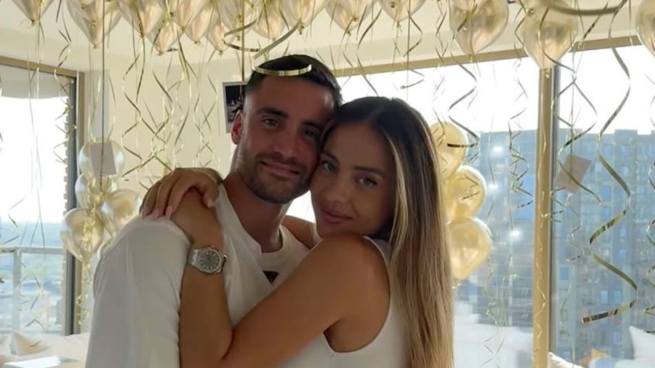 Nicolás Tagliafico y Caro Calvagni