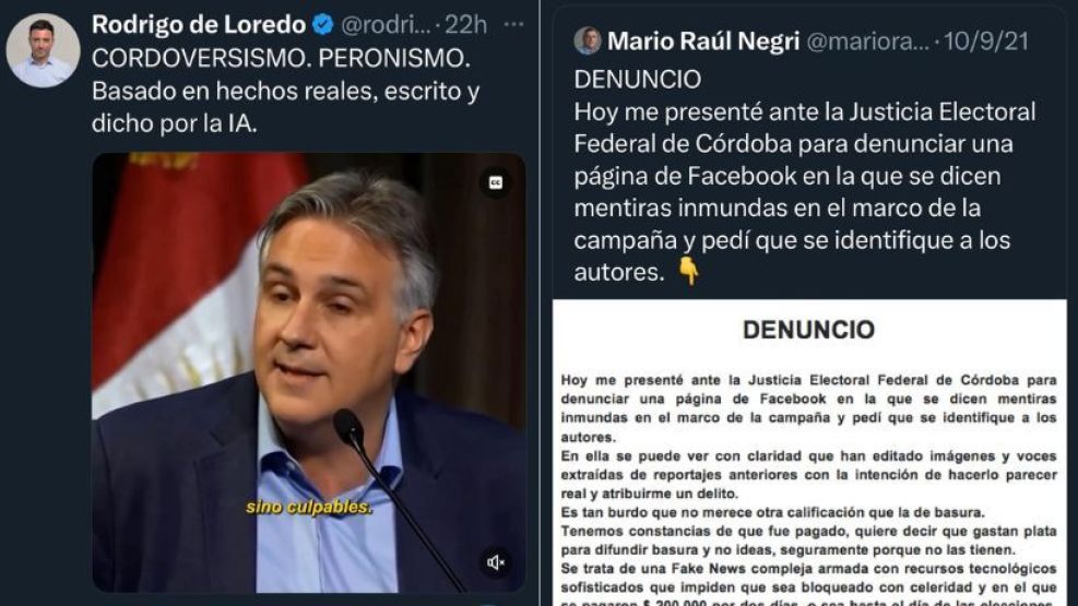 Caso Deloredo y caso Negri