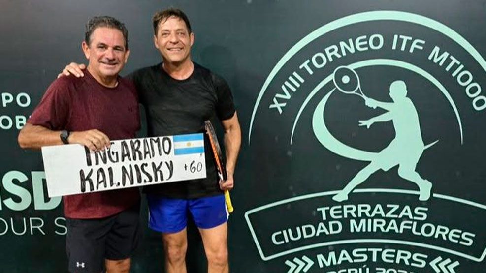 Tenista Marcelo Ingaramo (Lima)