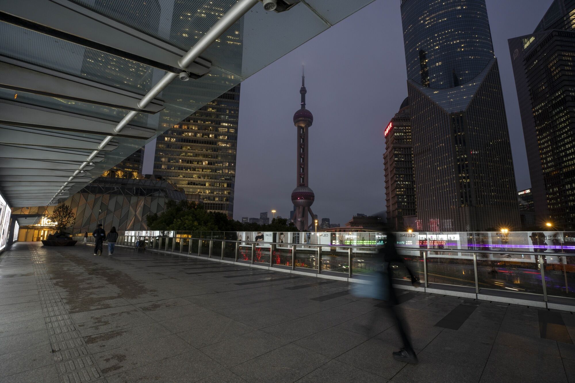 General Views of Shanghai as Xi Prepares to Unveil China Stimulus Plan