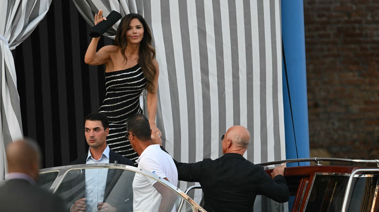 Lauren Sanchez y Jeff Bezos