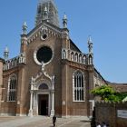 iglesia Madonna dell'Orto antes de la boda de Jeff Bezos el 25 de junio de 2025.
